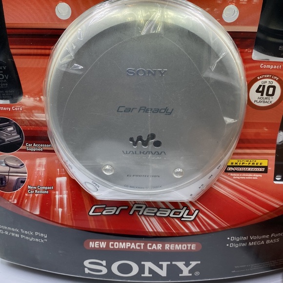 Sony Portable Audio & Video Sony Dej368ck Cd Walkman Portable Cd